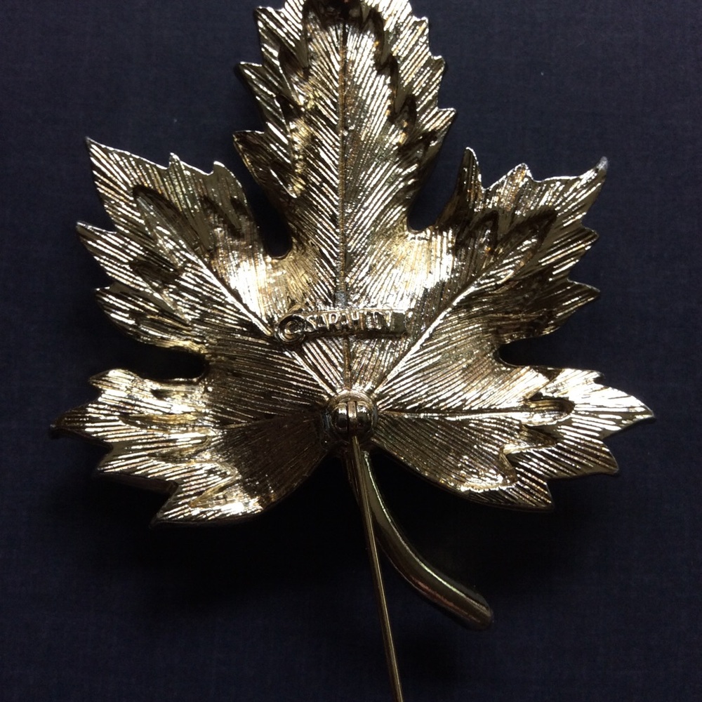 Vintage Sarah Coventry: Gold/Silver Toned Brooch - Picture 7 of 8